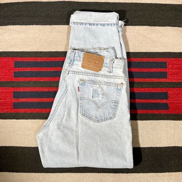 34w 90s USA Vintage Levi’s 560 jeans‎ - Picture 4 of 14